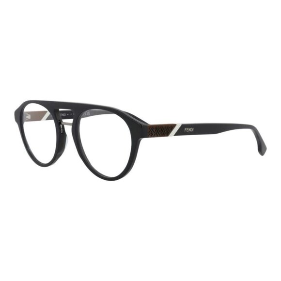 Fendi Mens Aviator Blue Blue Transparent Fashion Designer Eyewear - Picture 1 of 4